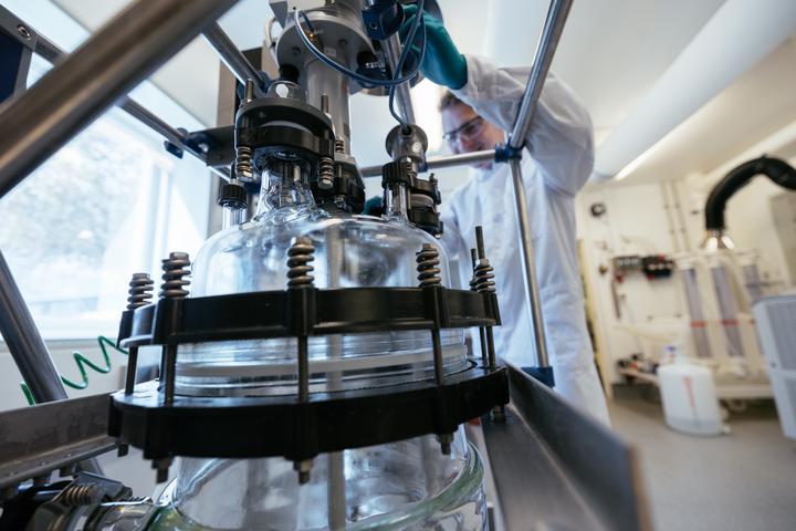 Custom polymer contract manufacturing experts at work